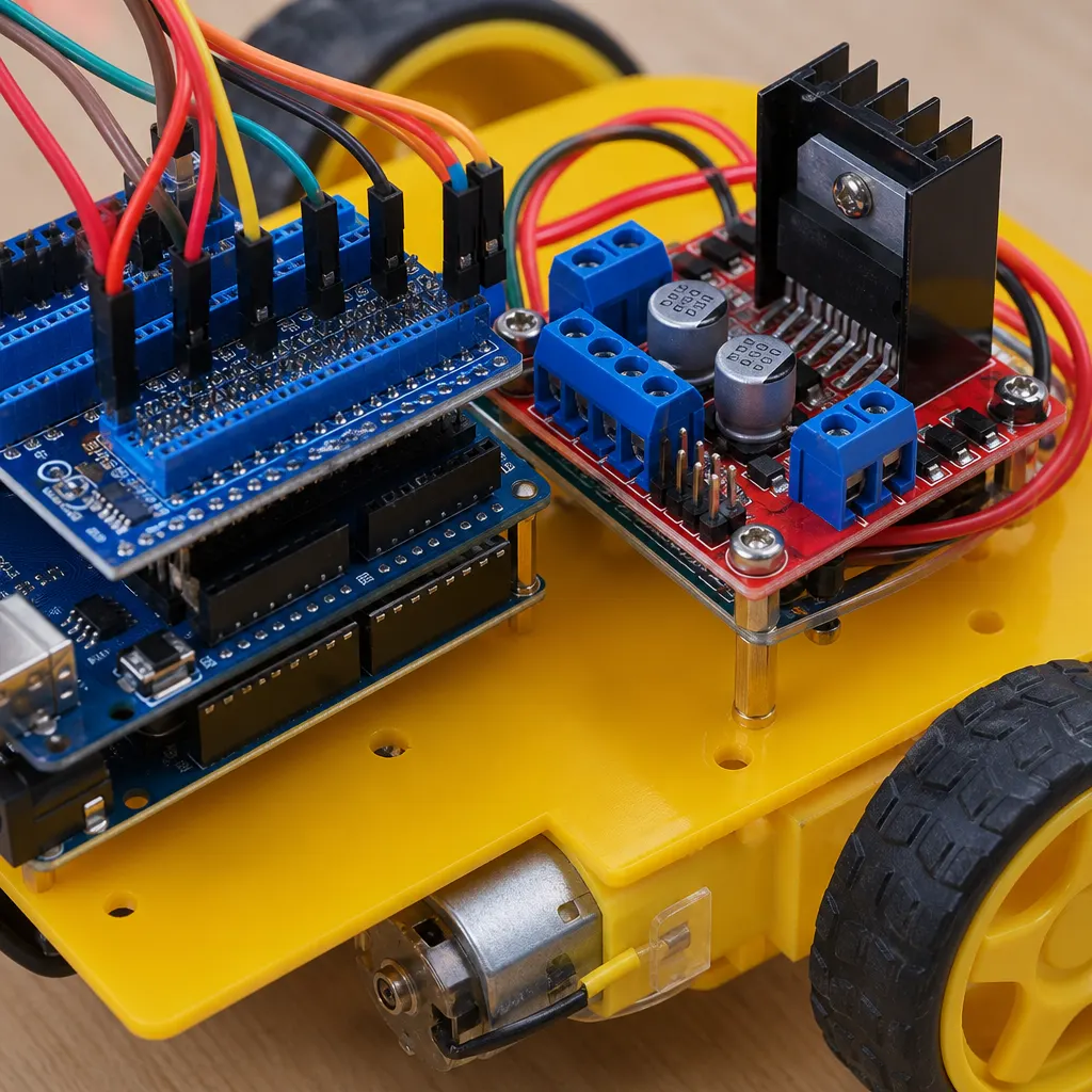 Bluetooth Robot Car Kit product view